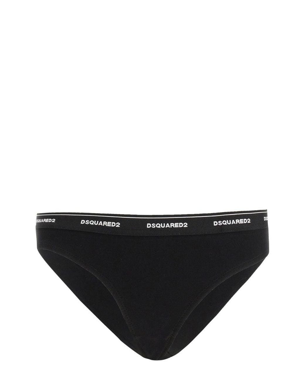 DSquared² Black Underwear With Logo Band for men