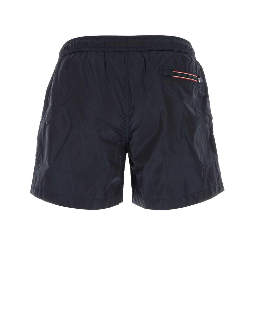 Moncler Blue Nylon Swimming Shorts With Lined Finish for men