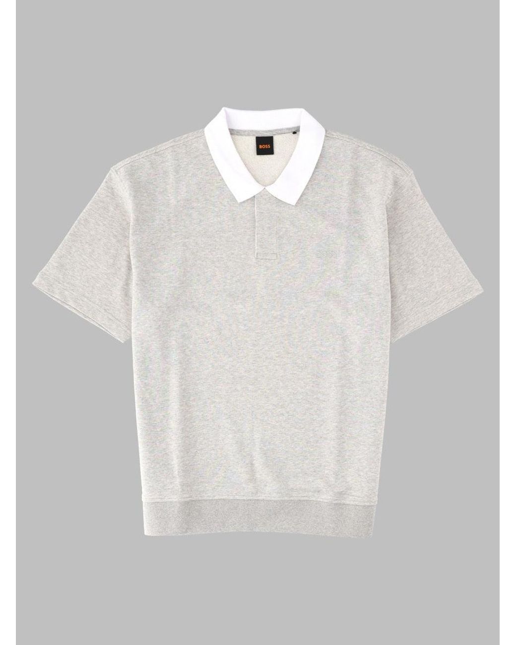 Boss White Polo "Edge"