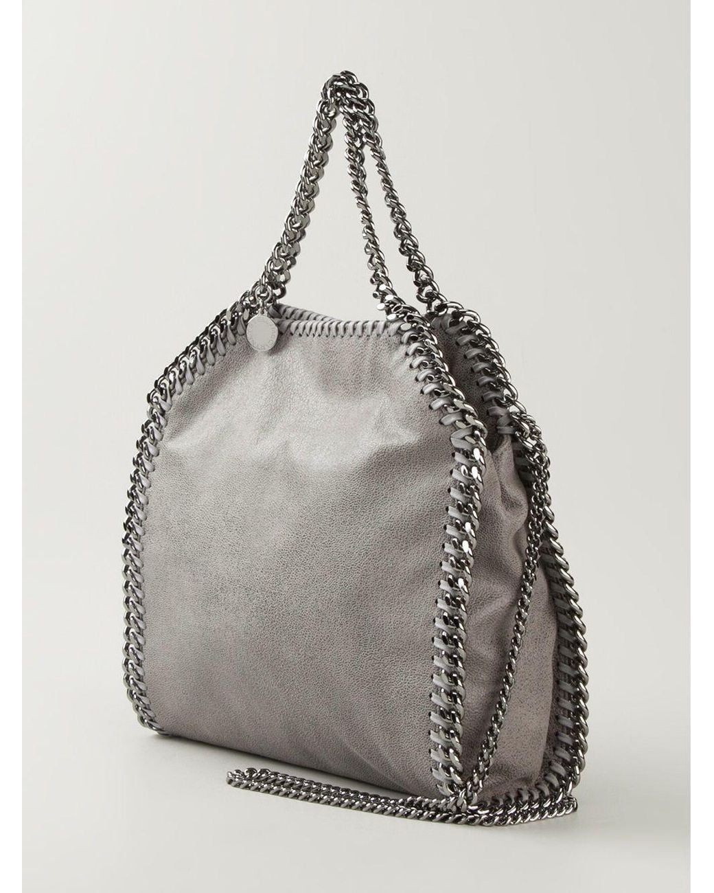 Stella McCartney Gray Falabella Mini Tote Bag