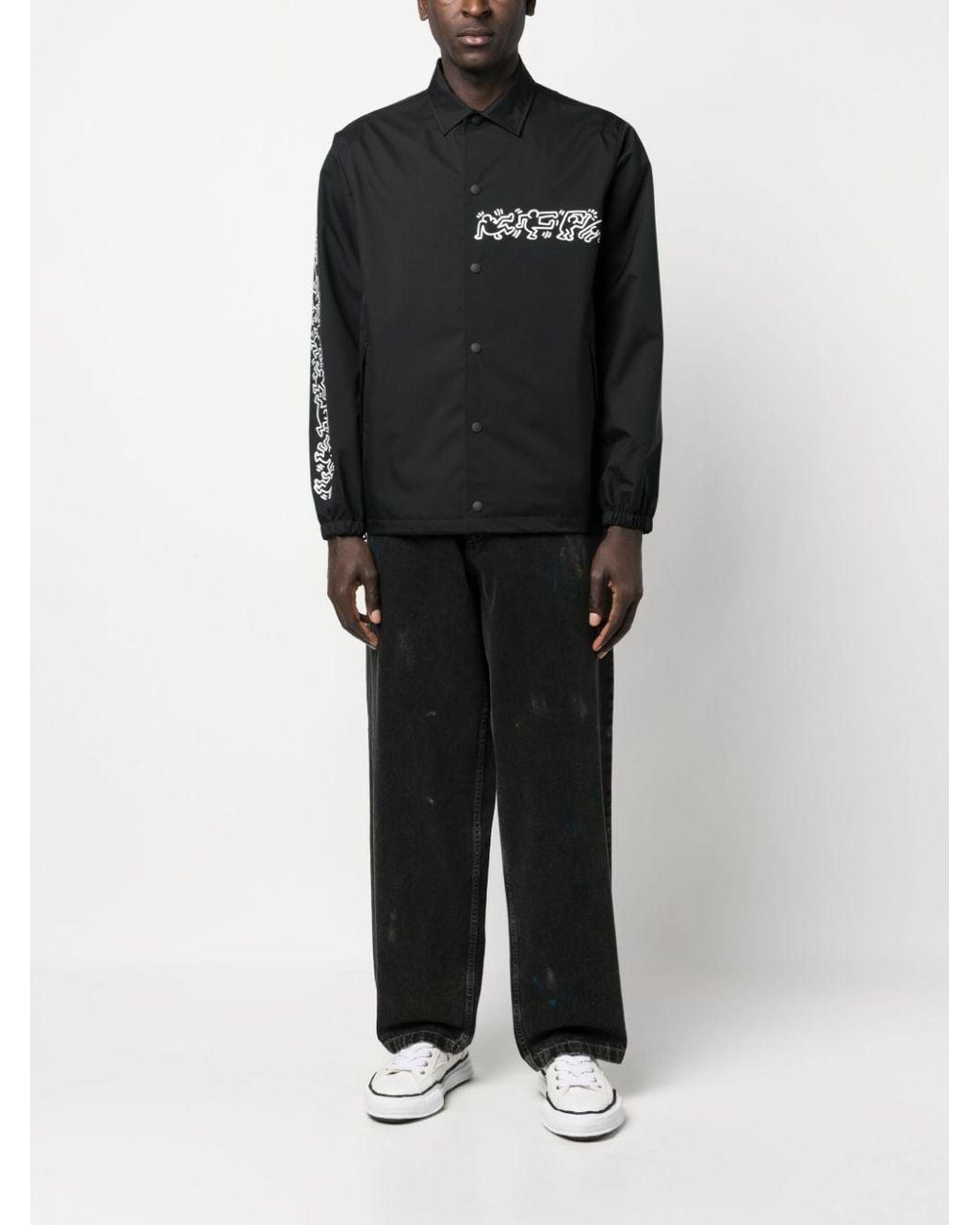 Junya Watanabe Black Nylon Jacket for men