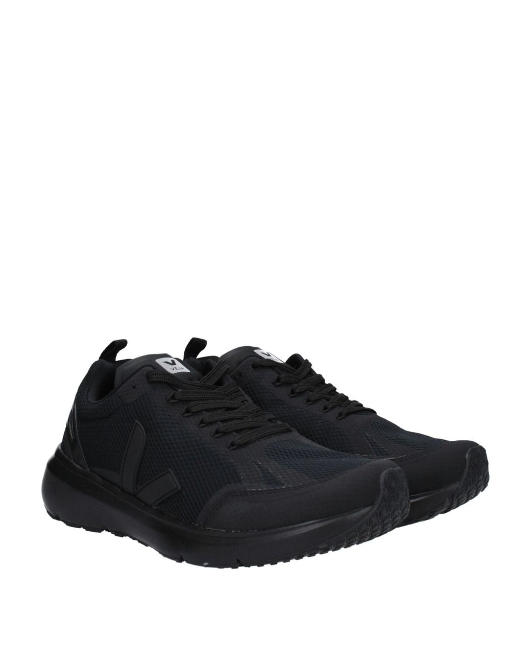 Veja Blue Sneakers Condor Uomo Tessuto Nero for men
