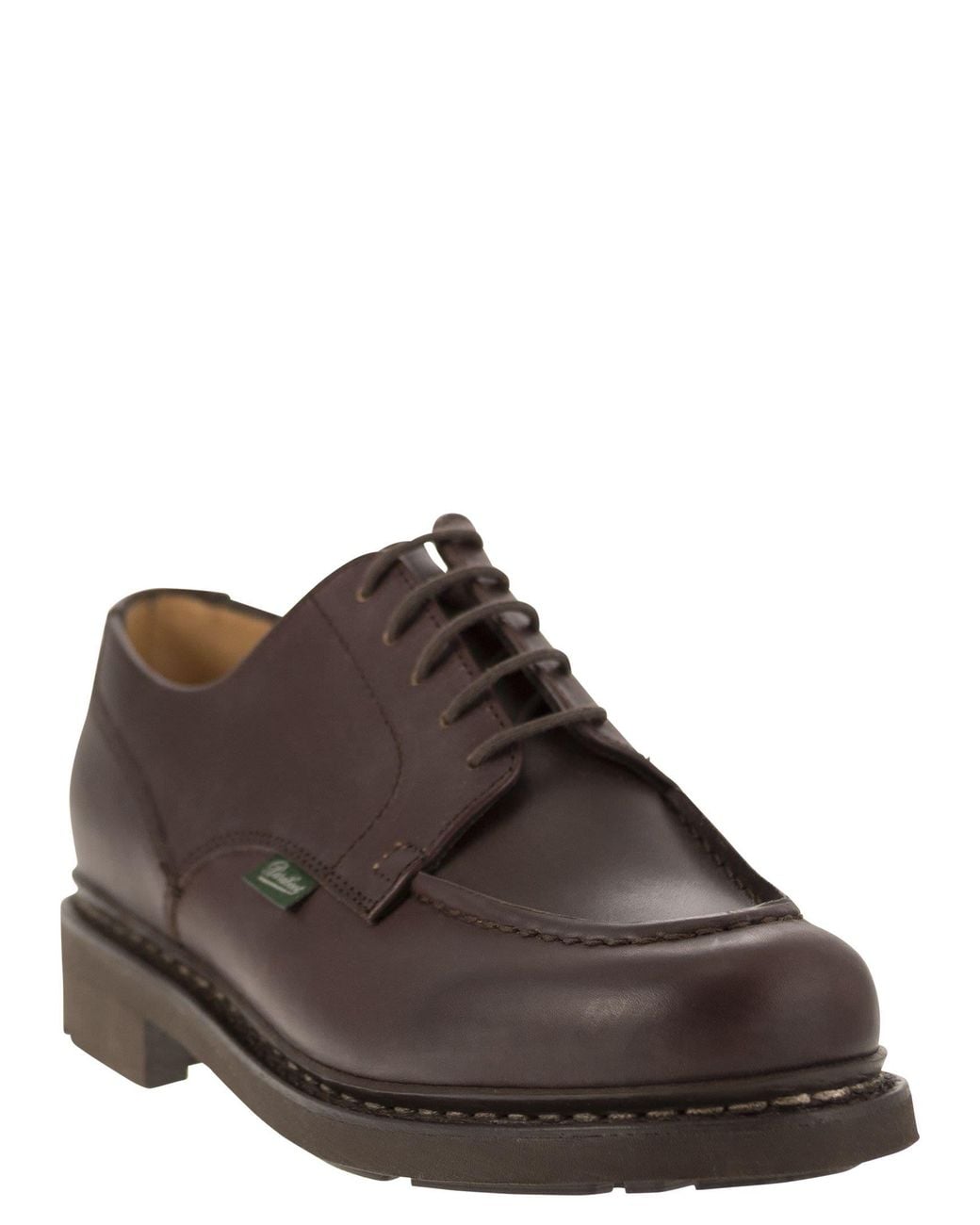 Paraboot Brown Chambord Derby With Tray