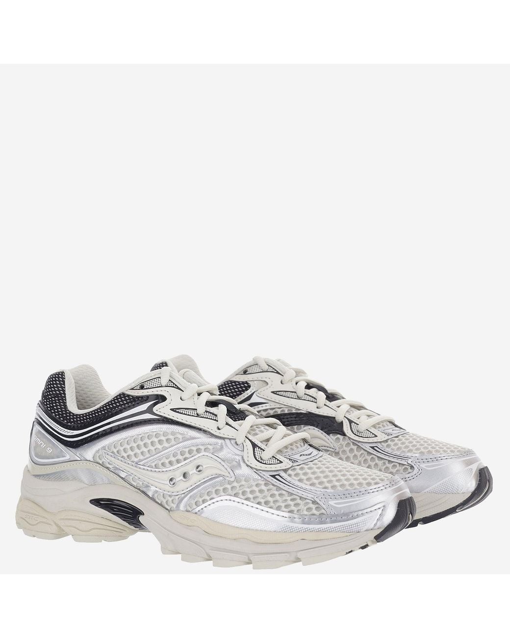 Saucony Gray Pro Grid Omni 9 Sneakers