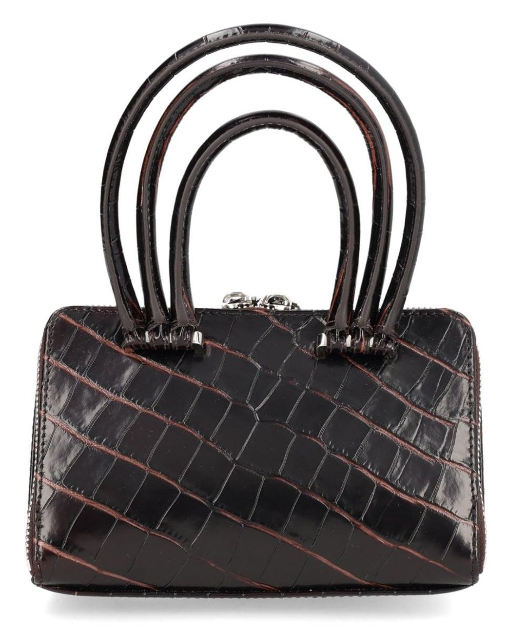 The Attico Black Mini "Friday" Bag