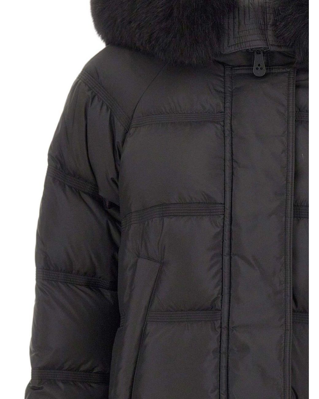Peuterey Black Nylon Down Jacket