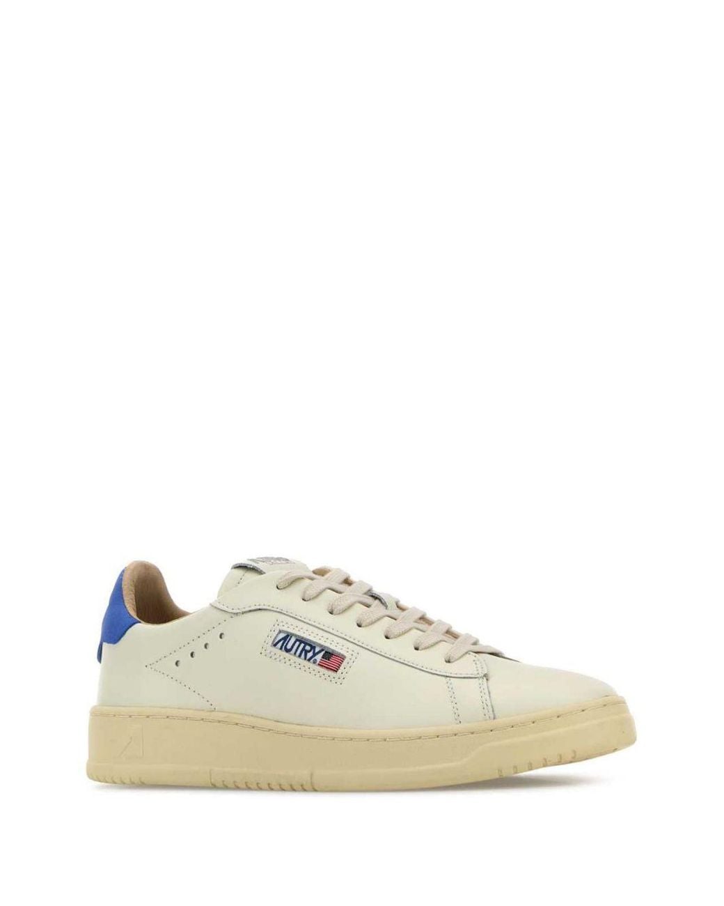 Autry White Dallas Low Sneakers