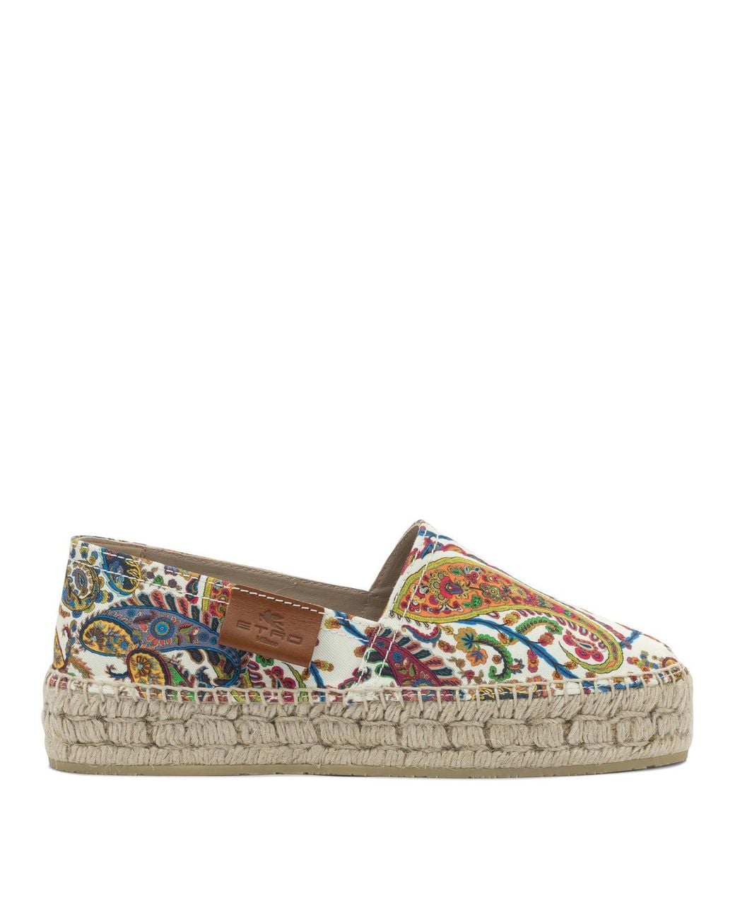 Etro Brown Cotton Espadrilles