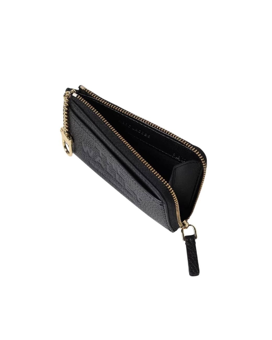 Marc Jacobs Black The Top Zip Multi Wallet