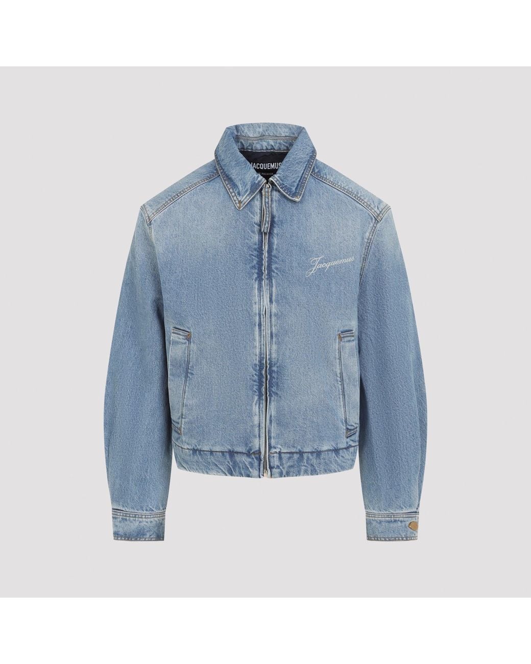 Jacquemus Blue Tabac La Veste De-Nimes Canevas Jacket
