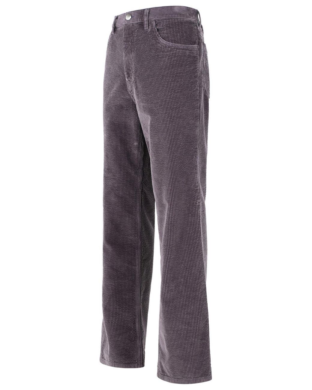 Marni Purple 'Earth' Cotton Flared Pants for men