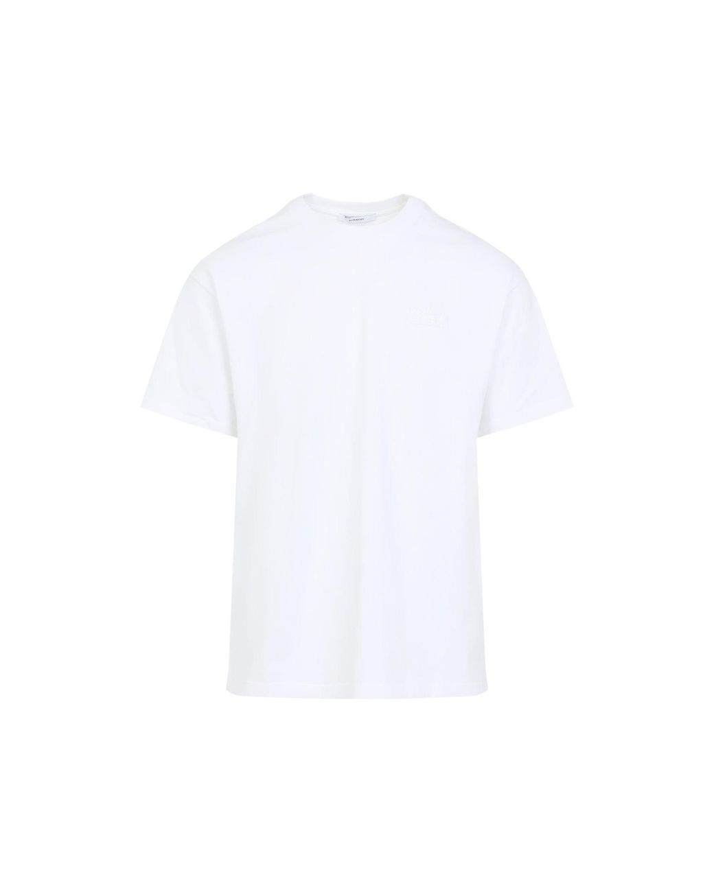 Camiseta De Algodón De Givenchy de color Black