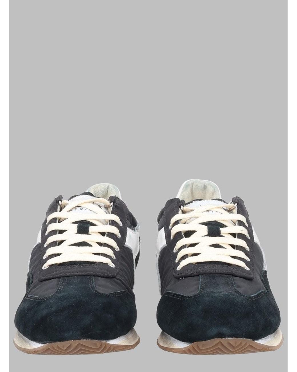 Diadora Blue Retro Running Sneakers