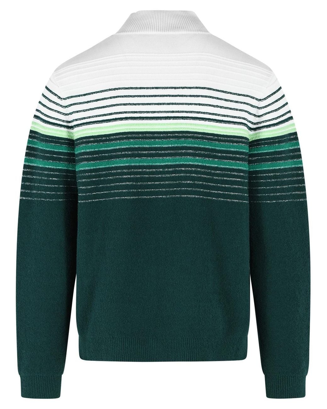 Casablanca Green Cotton Blend Sporty Jacket With Zip