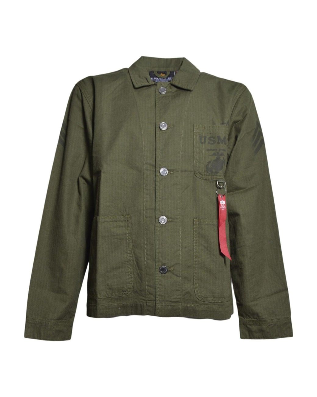 Abrigos Alpha Industries de color Green