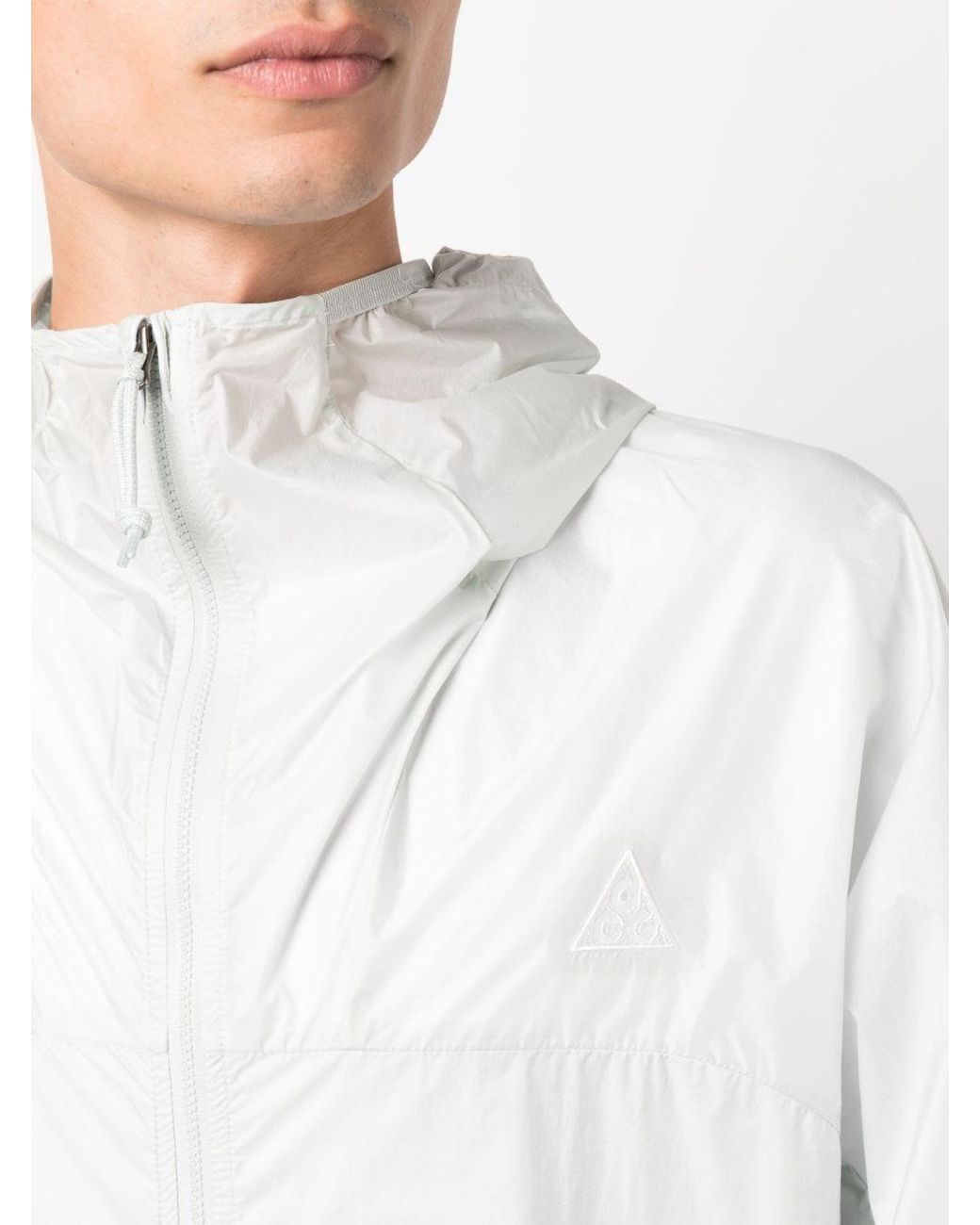 Nike White Acg Cinder Cone Windbreaker Jacket for men