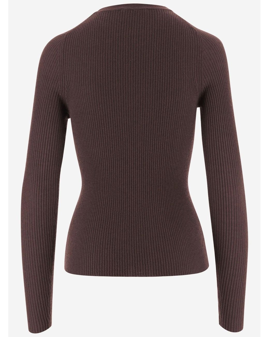 Oliver Lattughi Brown Cashmere Sweater