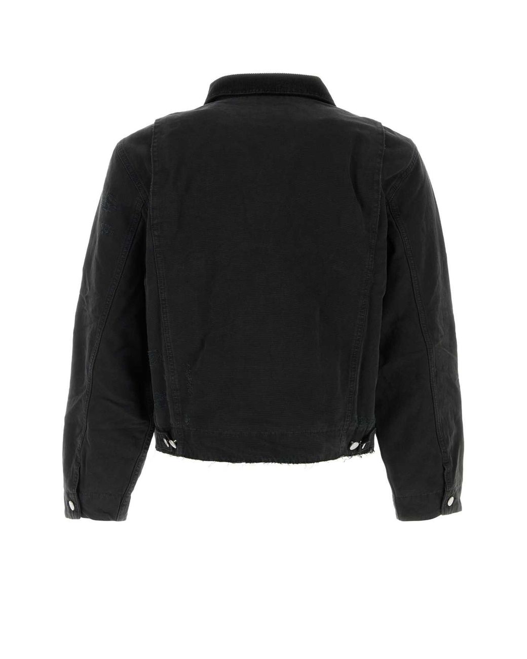 Represent Black Cotton Padded Jacket