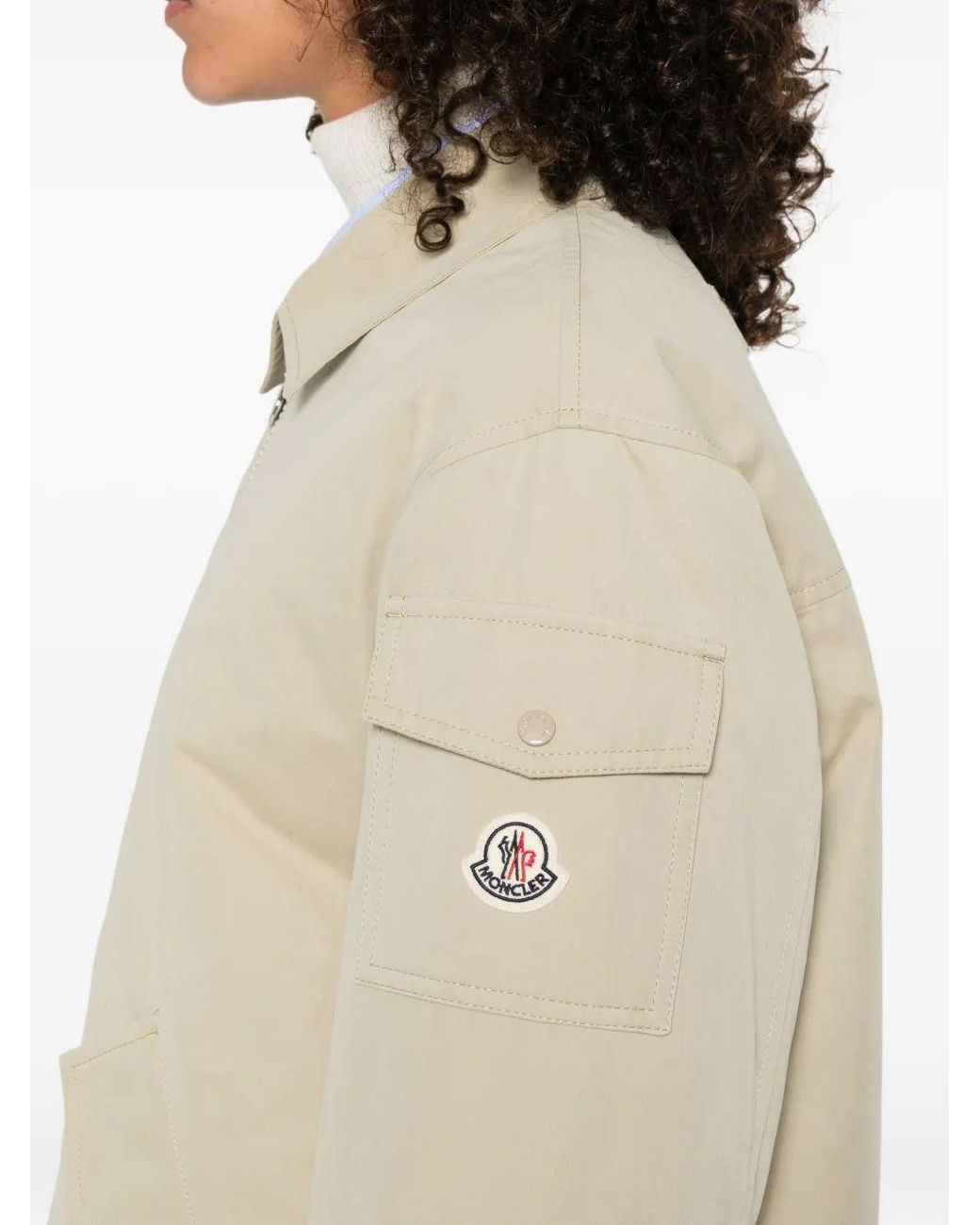 Moncler Felci-jas in het Natural