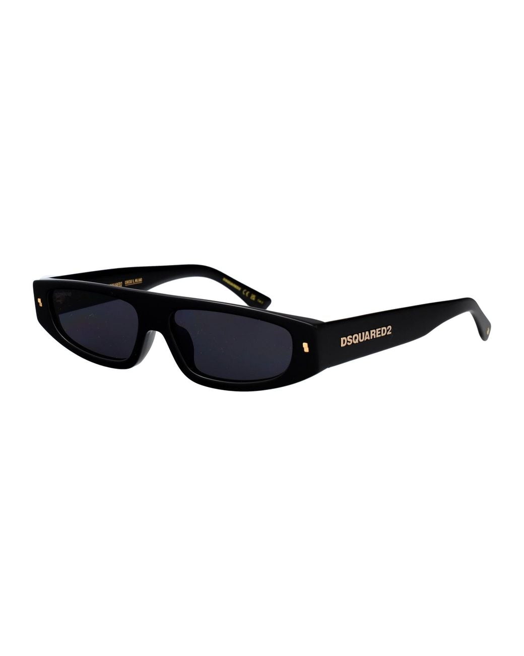 DSquared² Black Acetate Sunglasses