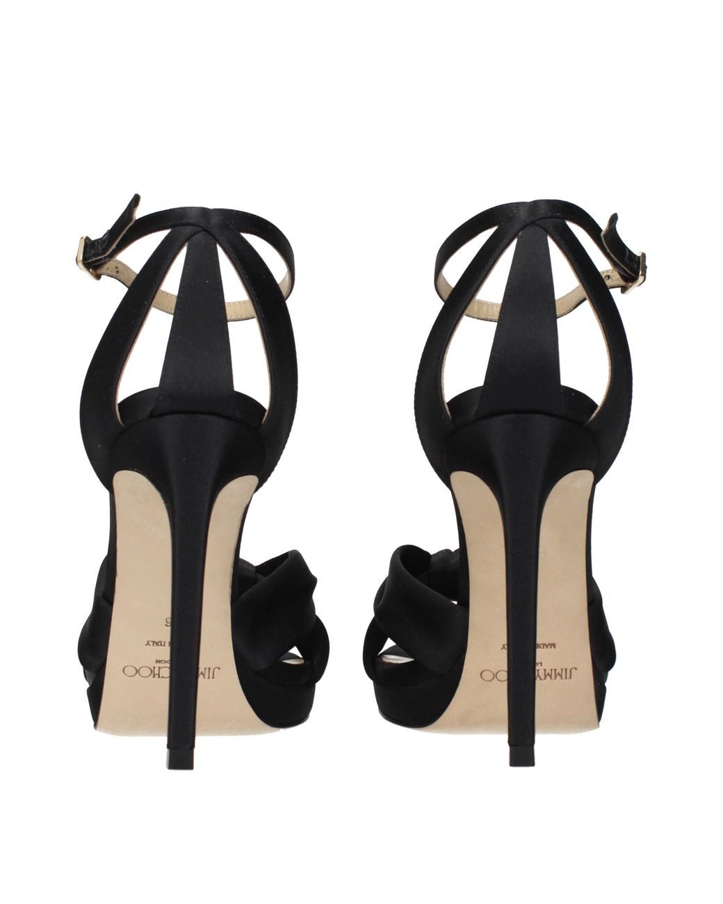 Jimmy Choo Black Sandals Haired