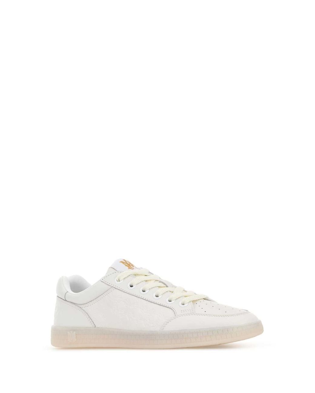 Amiri White Solid Sneakers