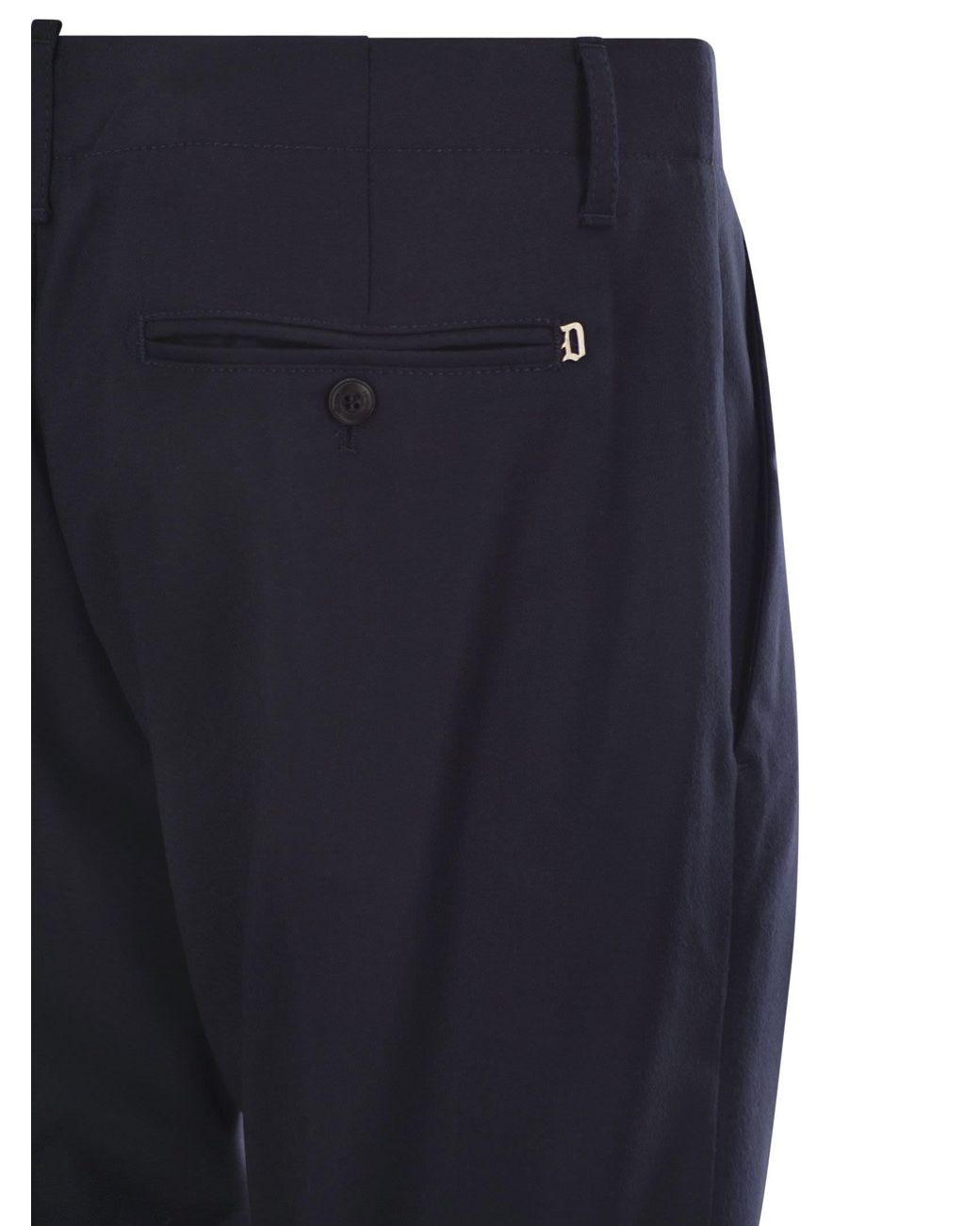 Dondup Blue Ben Carrot Pants for men