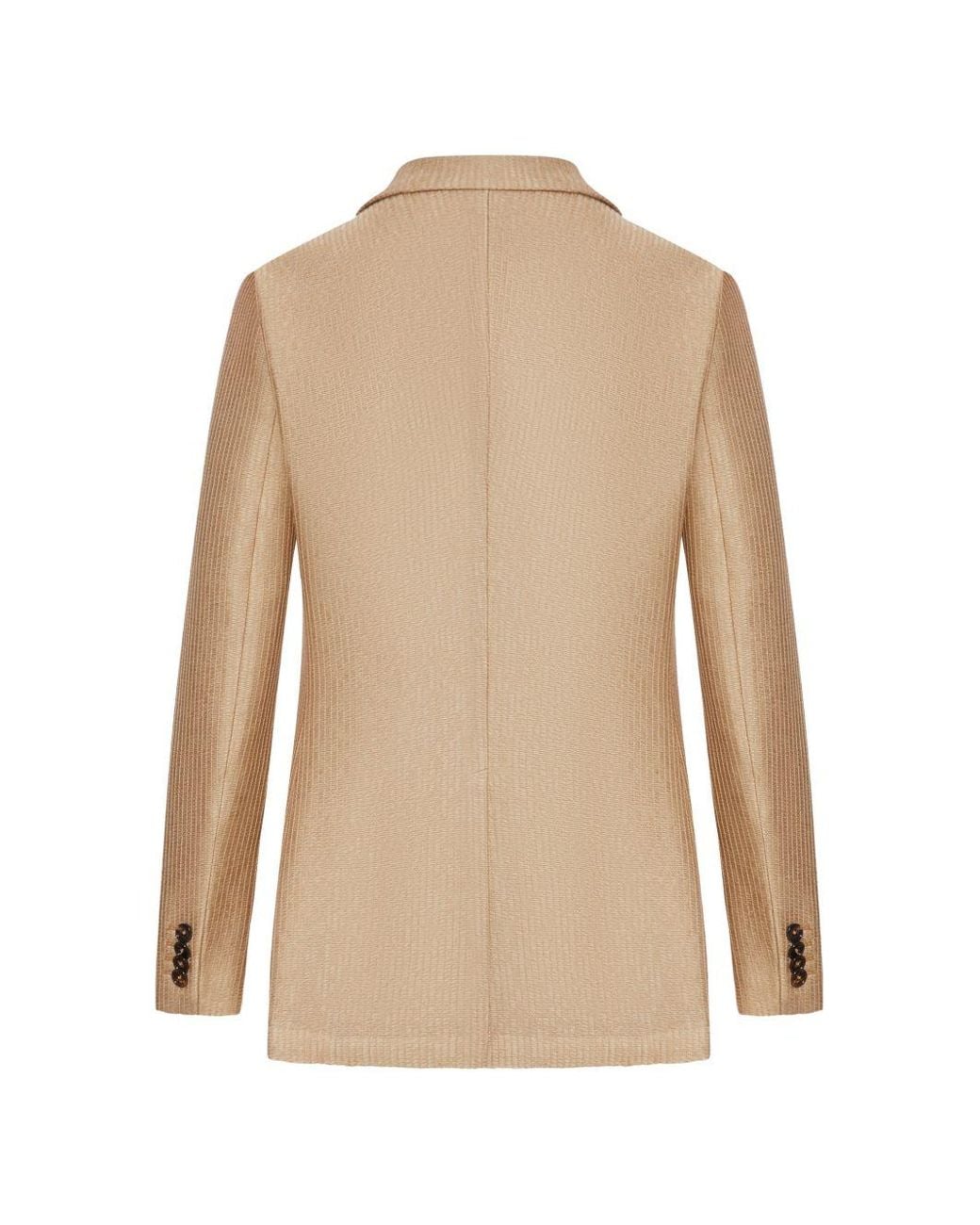 Tagliatore Natural Cotton Double-Breasted Jacket