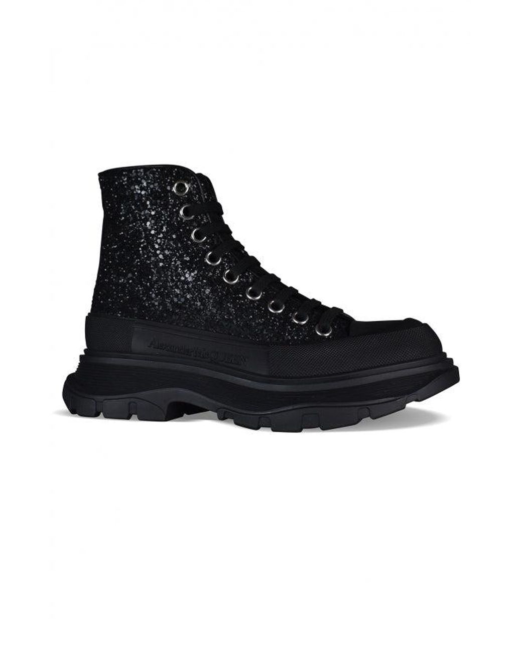 McQueen Black Sneakers Tread Slick