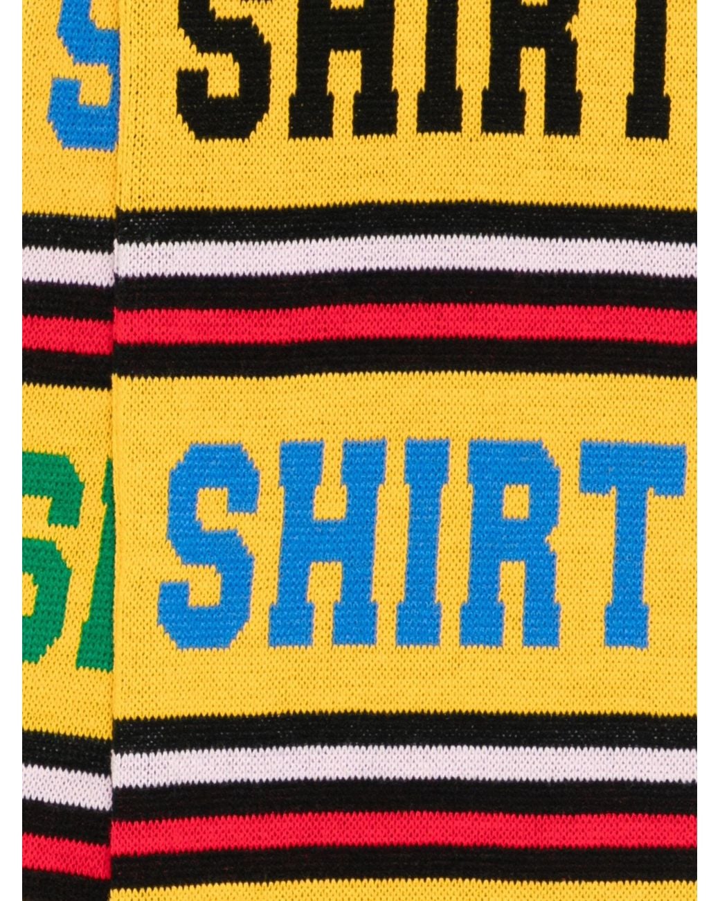 Comme des Garçons Yellow Scarf for men
