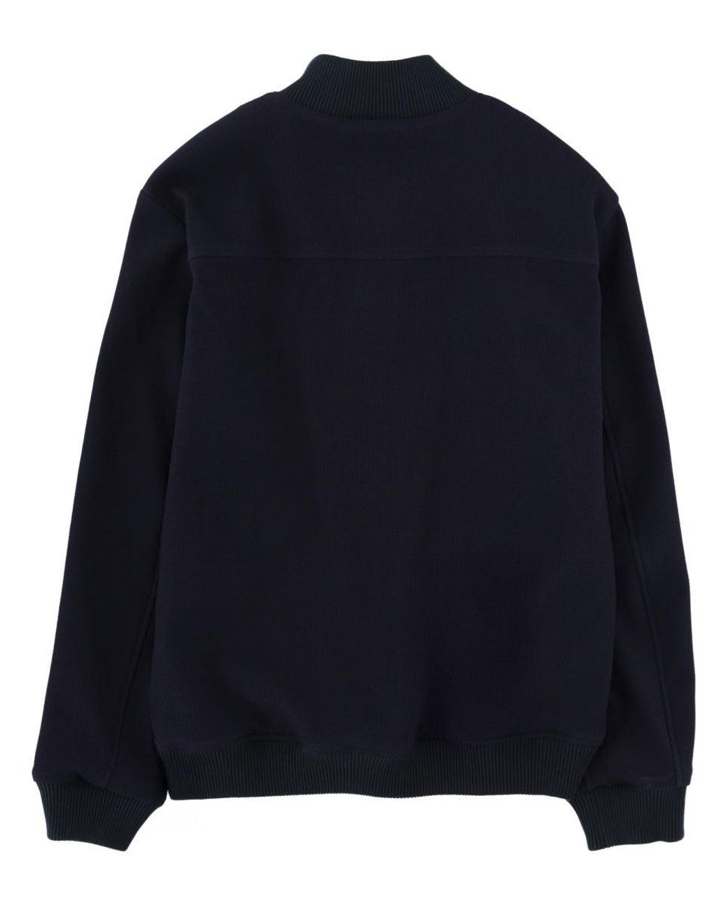 Fay Blue Wool-Blend Button Front Knit Jacket for men