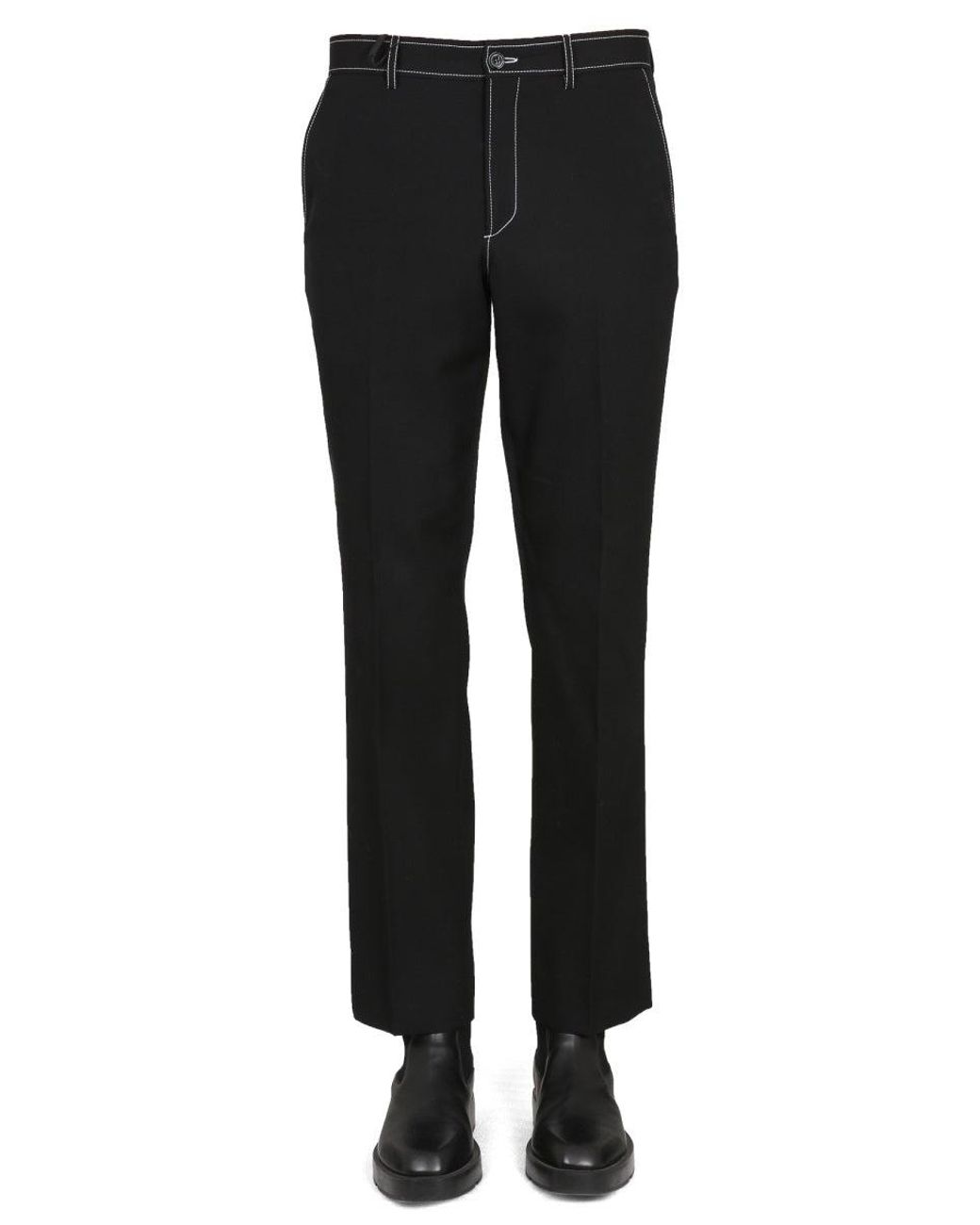 Burberry Black Slim Fit Pants for men