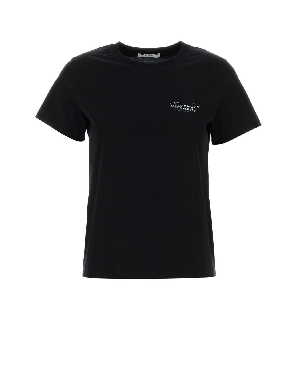 Givenchy Black Cotton T-Shirt