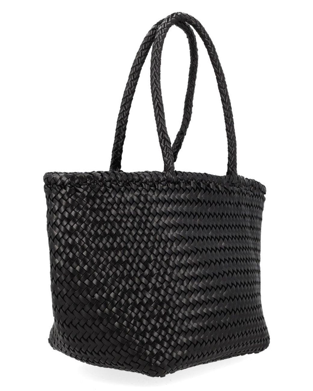 Dragon Diffusion Black Small "Grace Basket" Bag