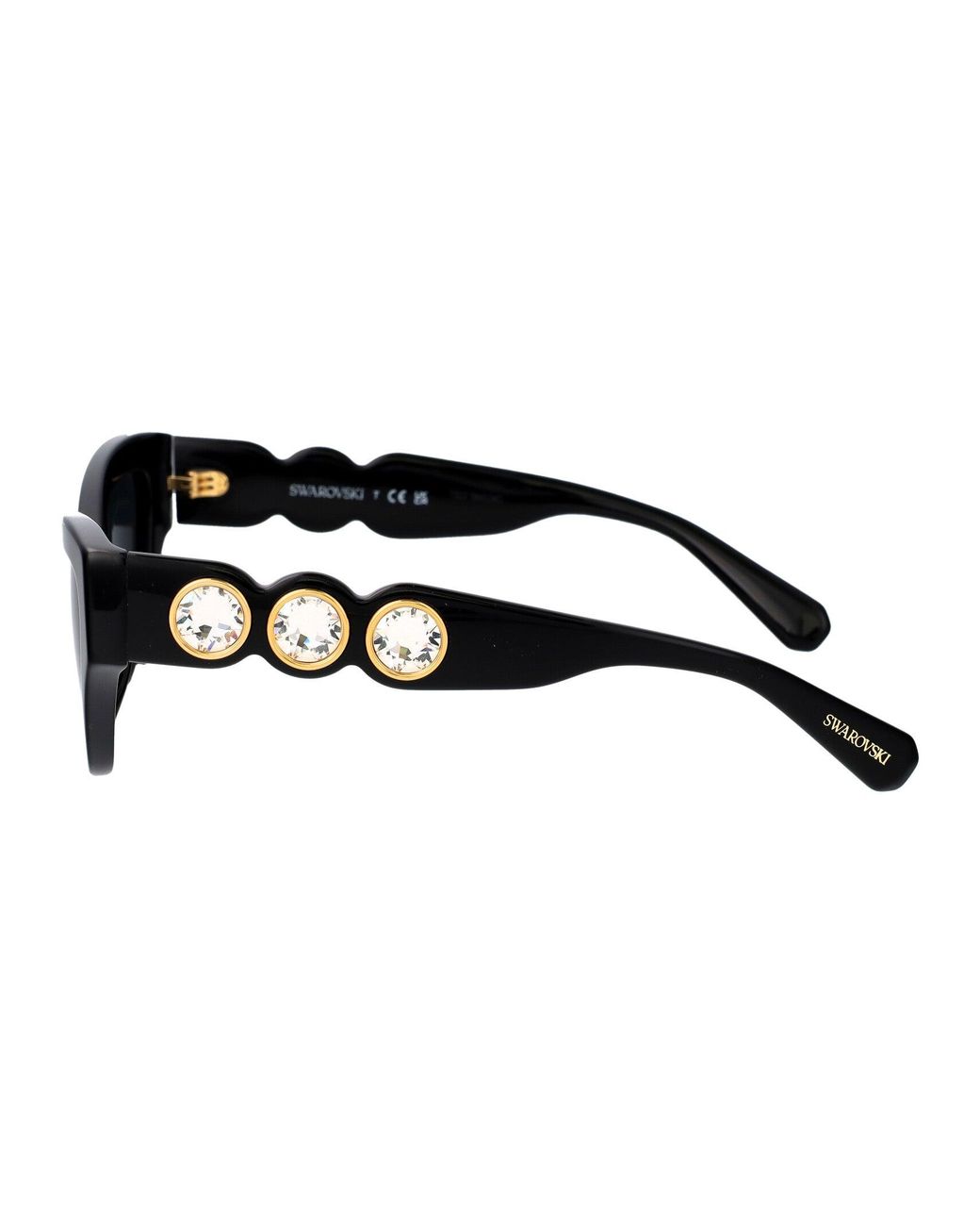 Swarovski Black Sunglasses