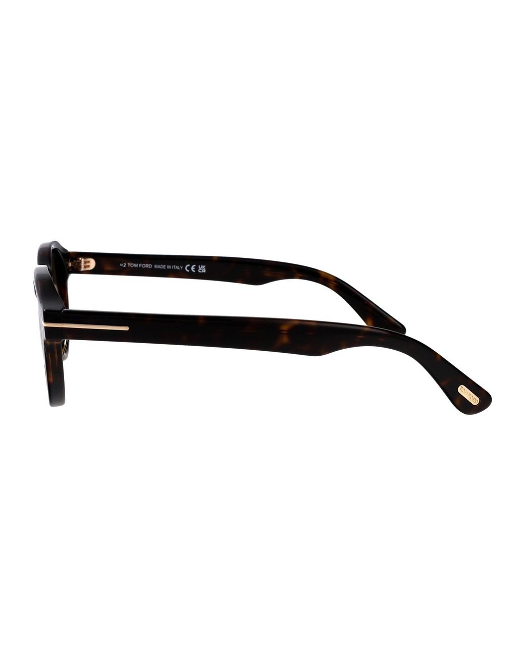 Tom Ford Brown Round Sunglasses Ft1404 52 J