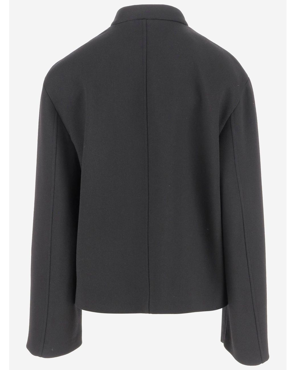 Jil Sander Black Oversized Wool Blazer