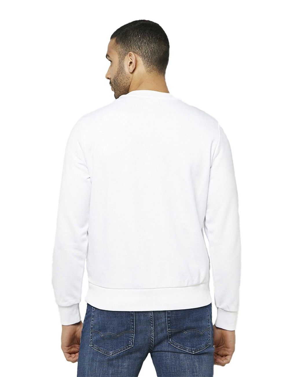 DIESEL White Sweatshirt for men