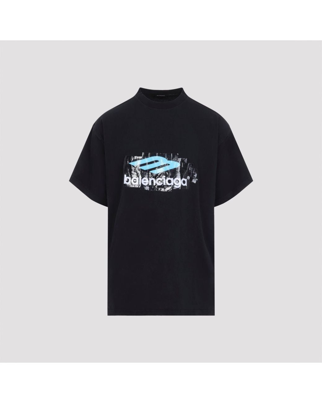 Balenciaga Black Oversized T Shirt