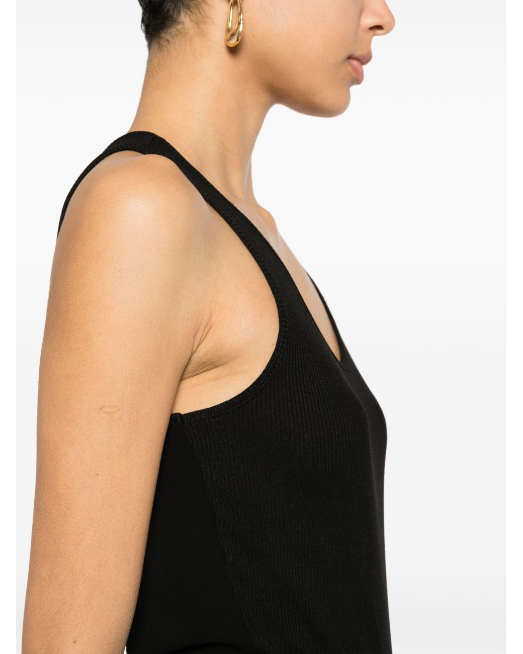 Gauchère Top in het Black