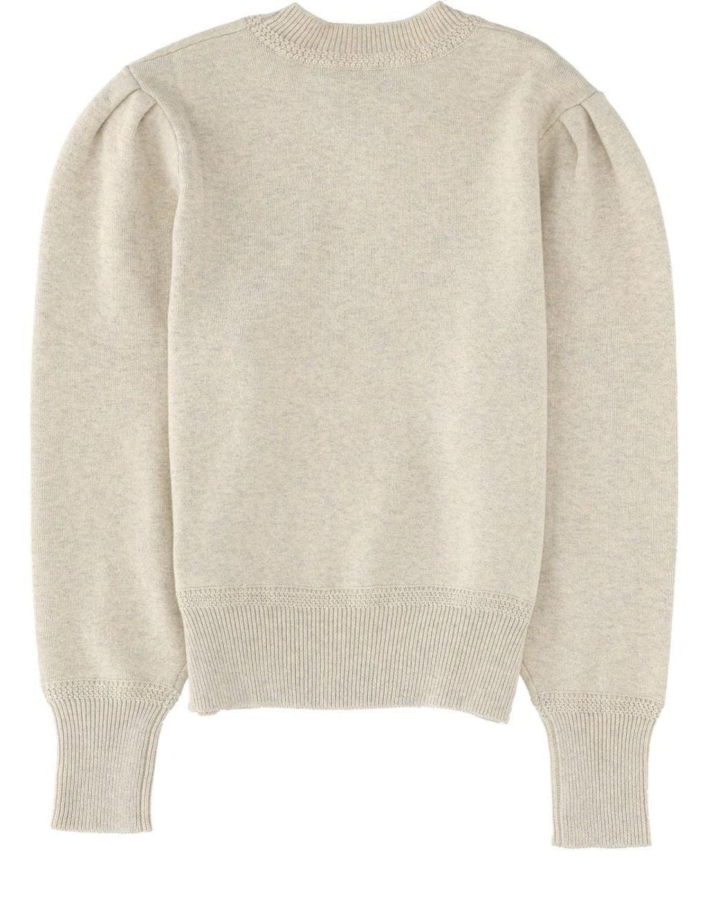 Isabel Marant Natural Round-Neck Knitwear