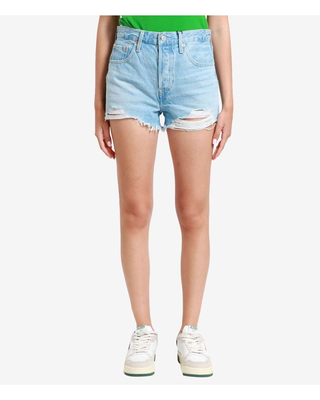 Levi's Blue Shorts