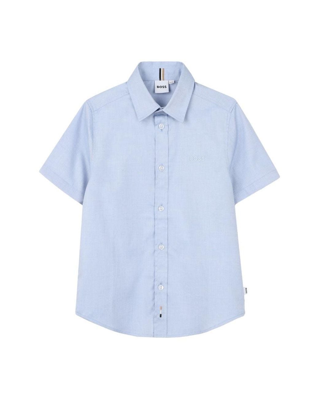 Boss Blue Camicia A Maniche Corte