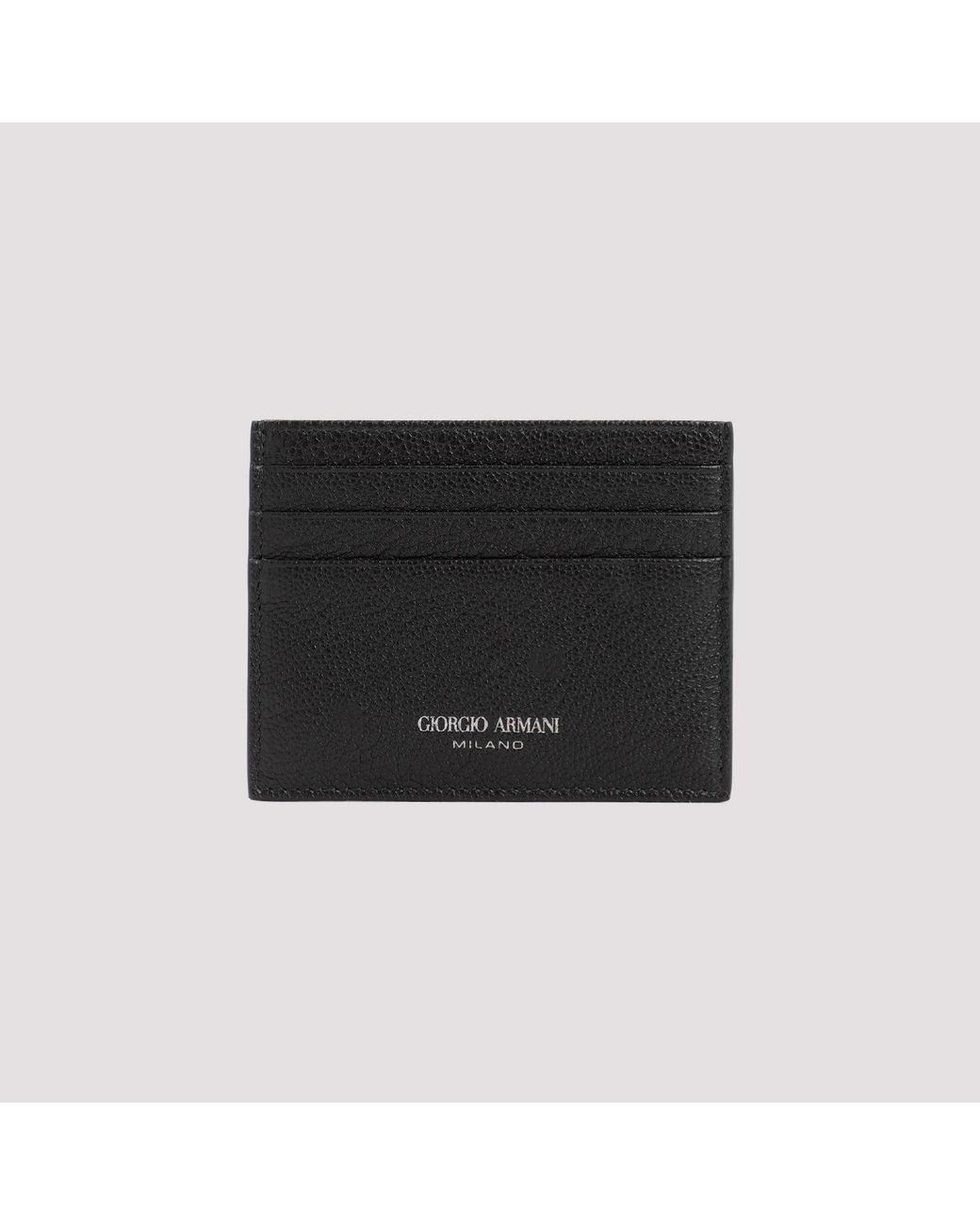 Giorgio Armani Black Smallleathergoods for men