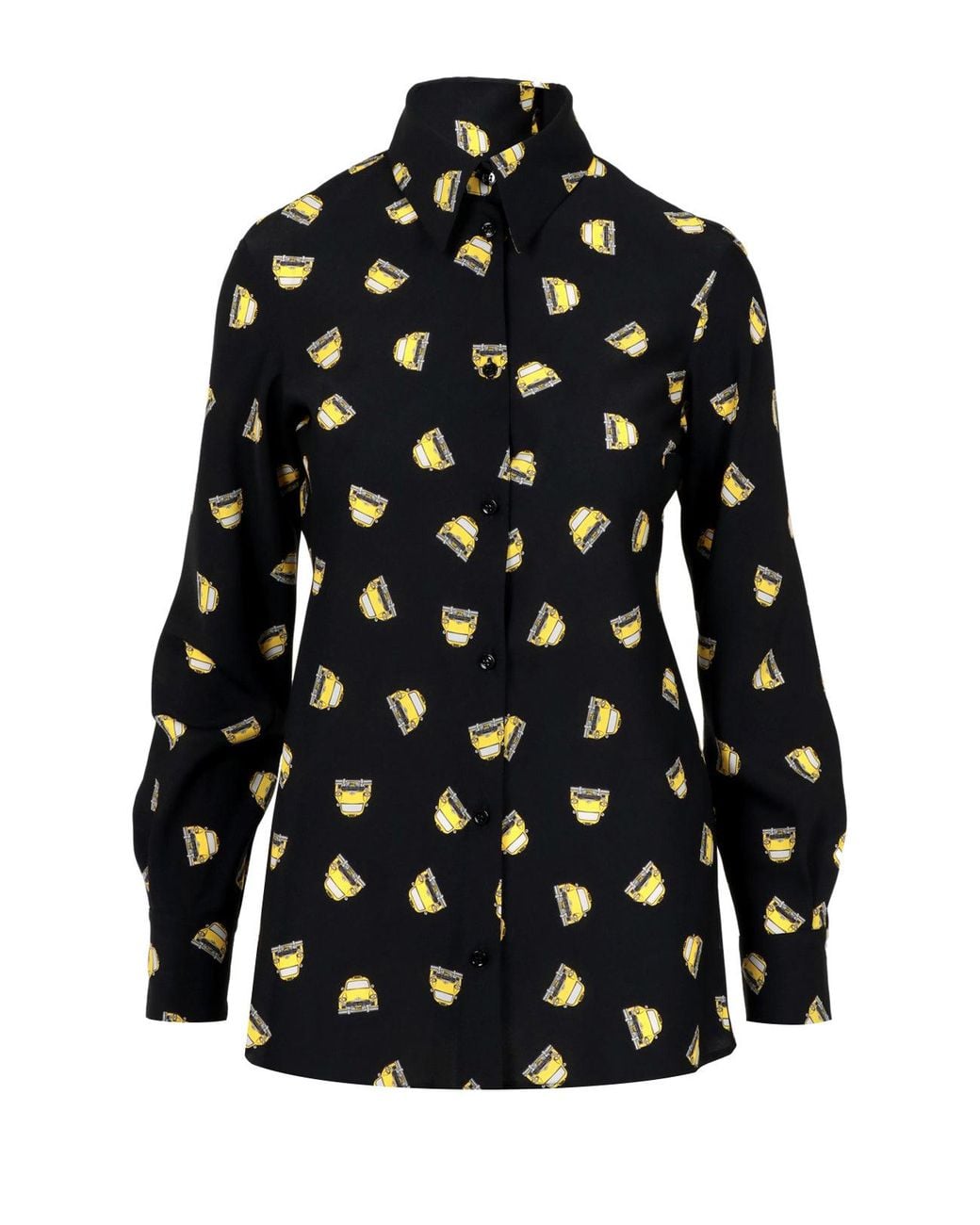 Erika Cavallini Semi Couture Black Shirts