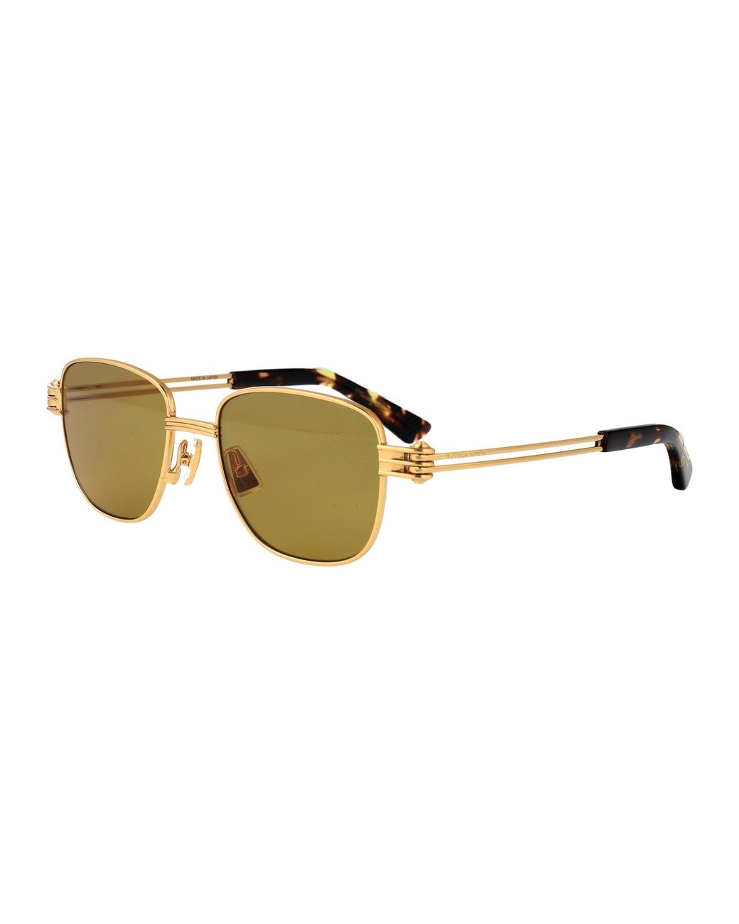 Bottega Veneta Yellow Sunglasses