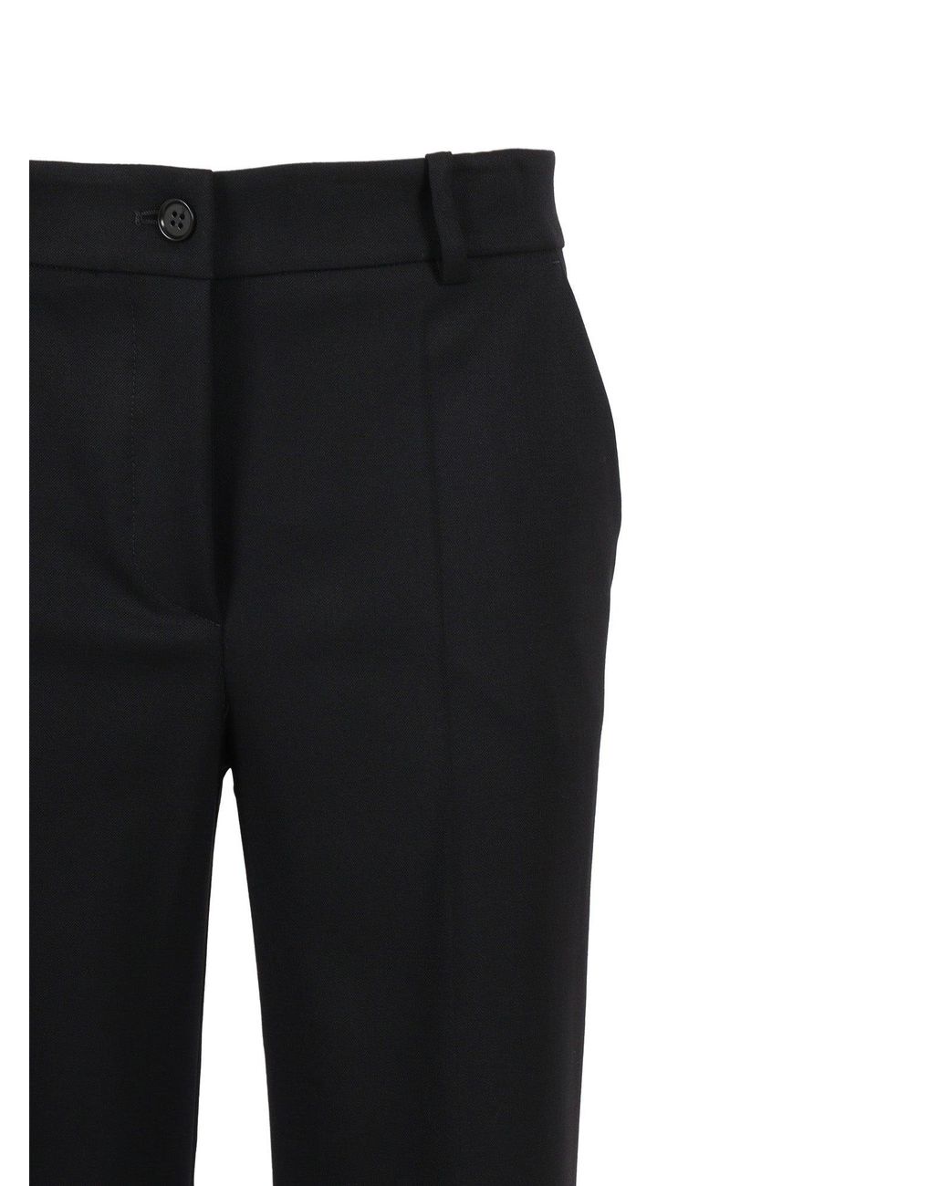 P.A.R.O.S.H. Broek Met Knoopsluiting in het Black