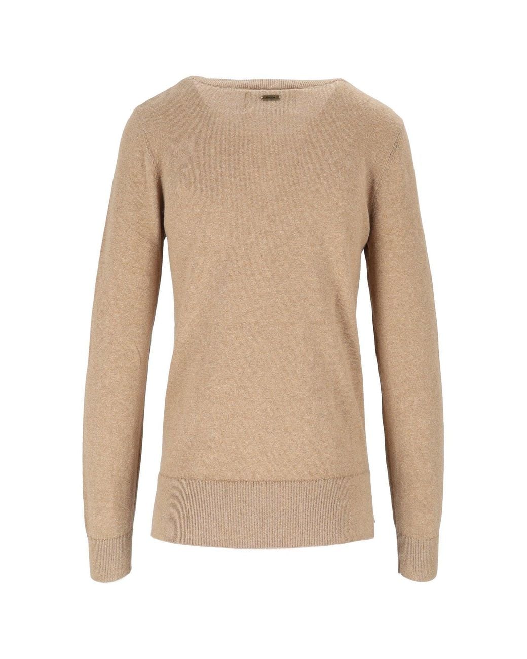 Barbour Natural Fareham Knitted Jumper