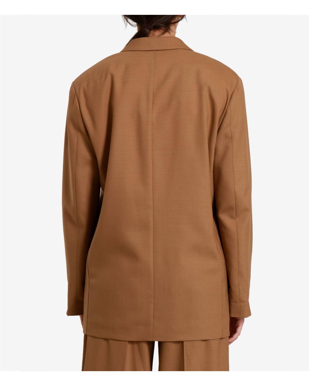 Chaquetas Camel Alberta Ferretti de color Brown