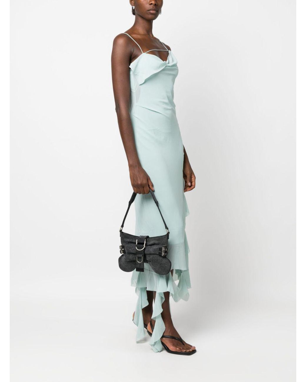 Blumarine Black Large Butterfly
